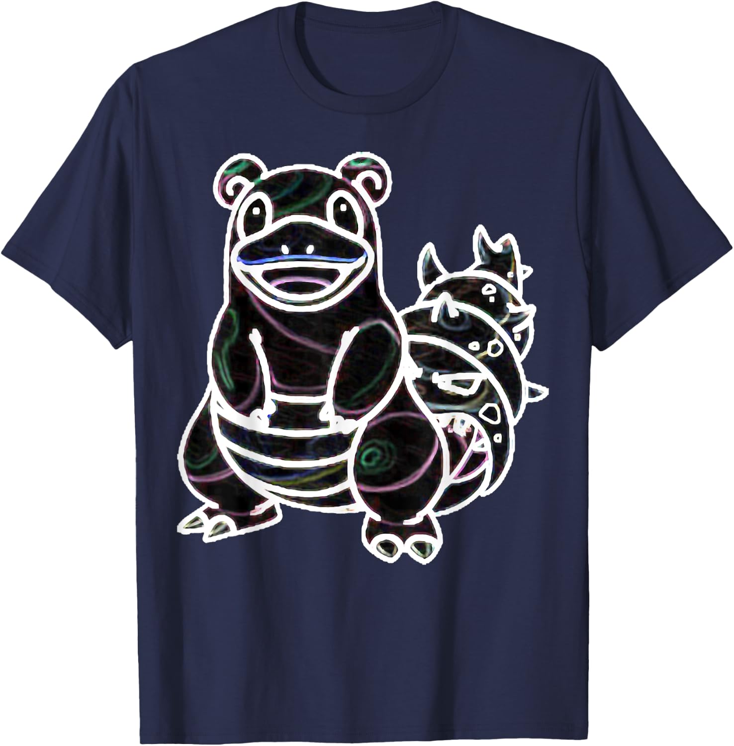 Slowbros Funny Animal T-Shirt - T-Shirt | Navy