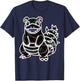 Slowbros Funny Animal T-Shirt - T-Shirt | Navy
