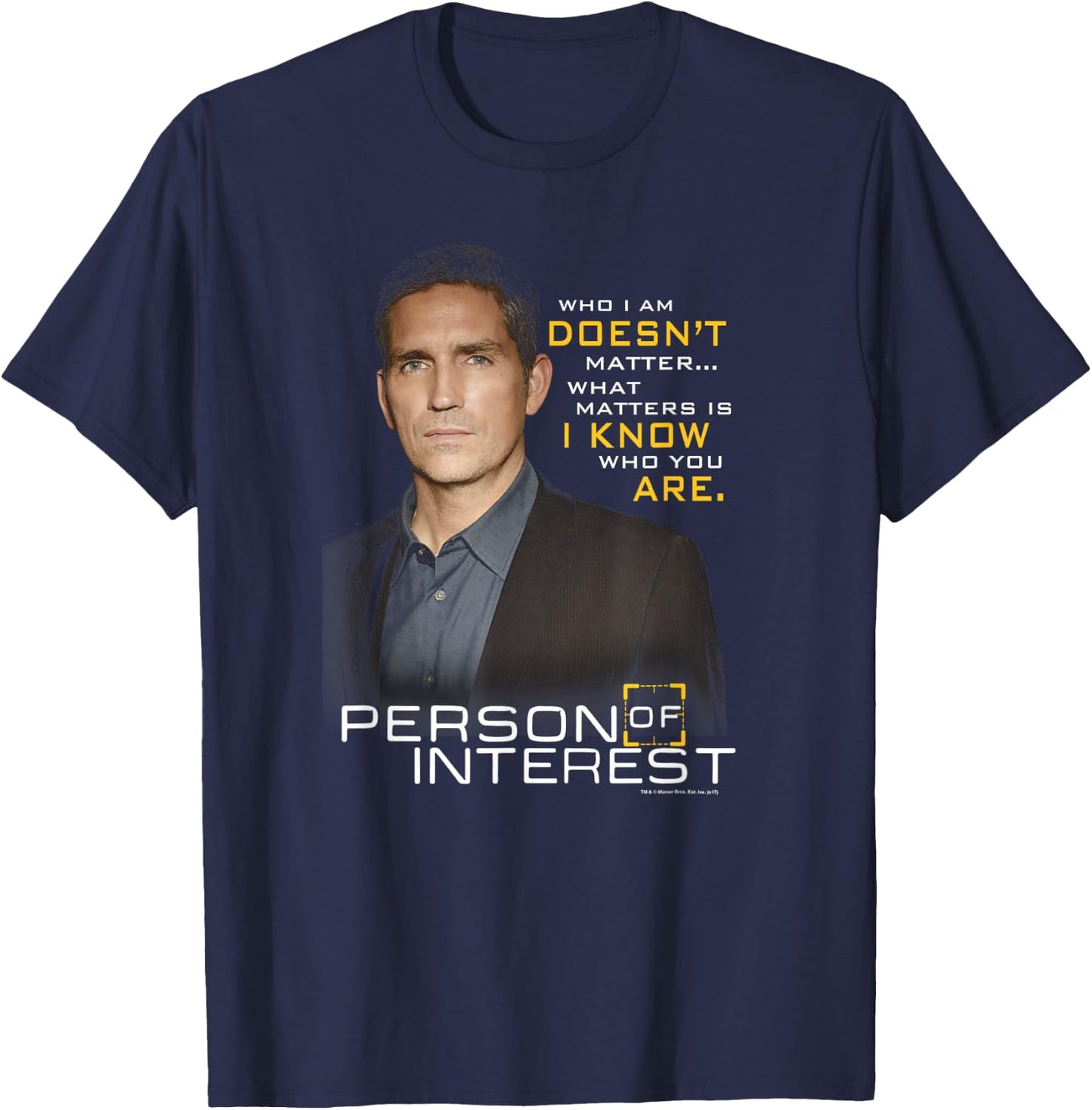 Person of Interest I Know T-Shirt - T-Shirt | Navy