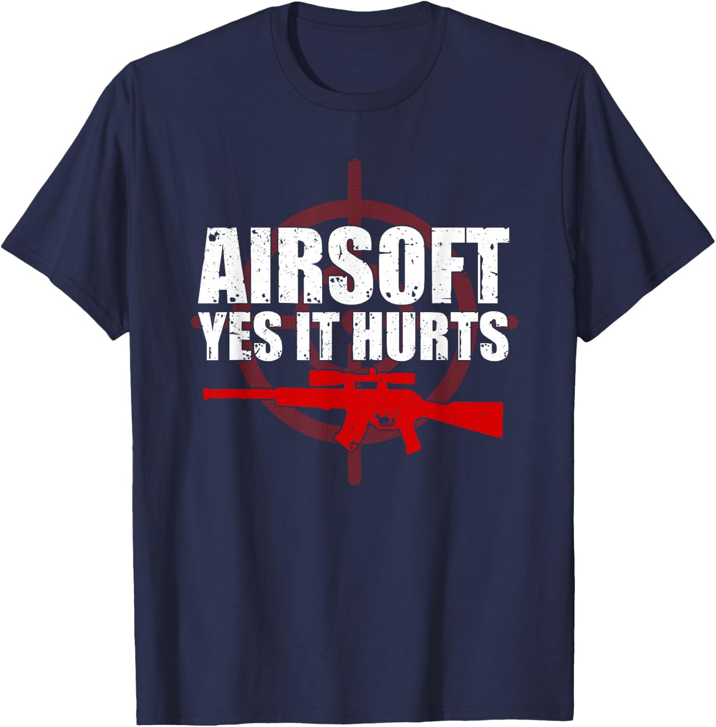 Funny Airsoft Art Women Paintball Combat Sport T-Shirt - T-Shirt | Navy