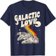 Star Wars Rainbow Millennium Falcon Galactic Love T-Shirt - T-Shirt | Navy