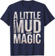 Drywaller Humor Mud Magic Drywall Finisher T-Shirt - T-Shirt | Navy