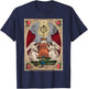 Holy Sacrament Eucharistic Adoration Catholic Altar Lamb T-Shirt - T-Shirt | Navy