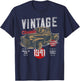 Vintage, Born 1941, Birthday, Classic Retro Pick-Up T-Shirt - T-Shirt | Navy