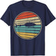 Cute Helicopter Gift Retro Vintage 70s 80s Helicopter Pilot T-Shirt - T-Shirt | Navy