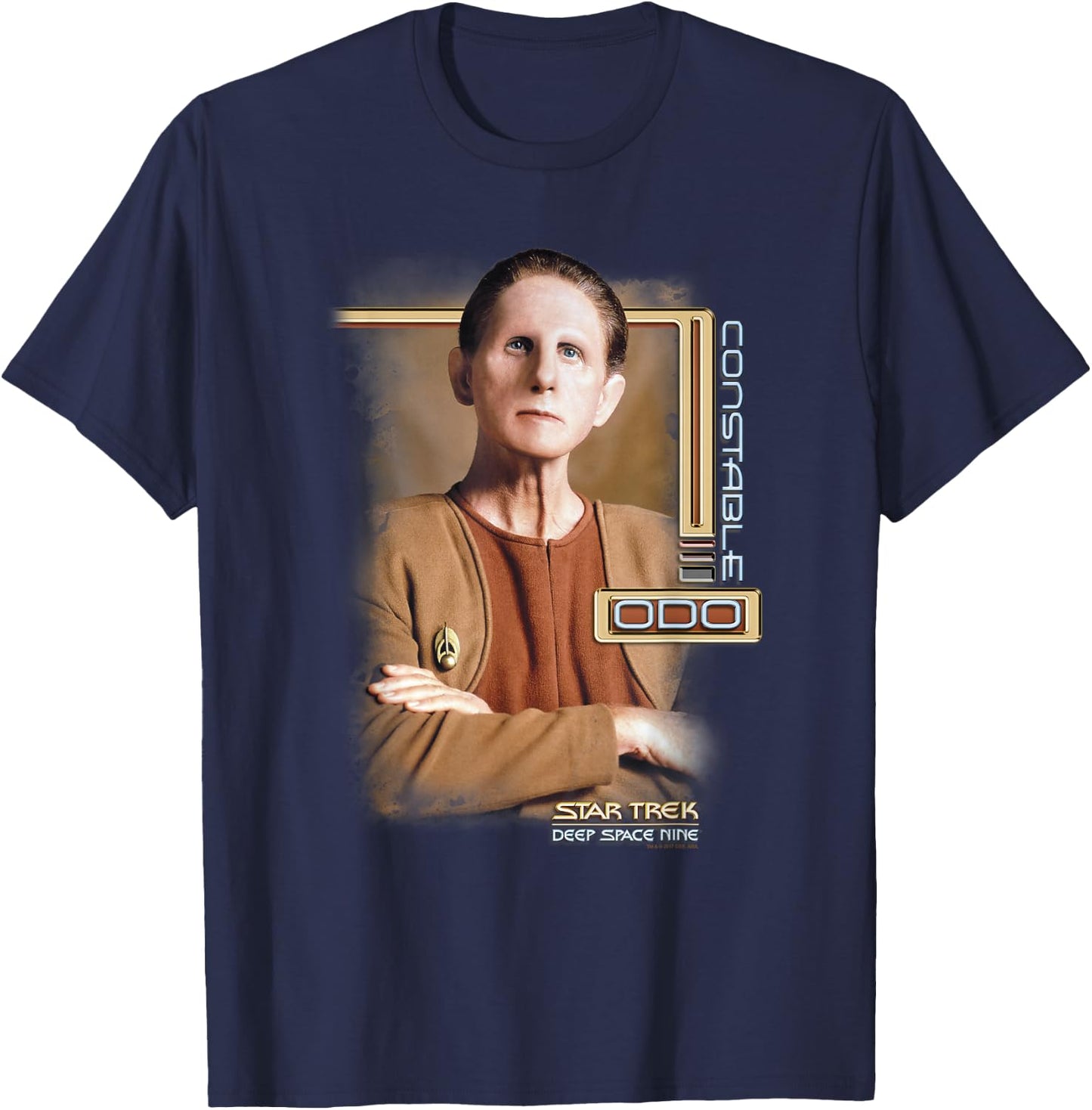 Star Trek Constable Odo T-Shirt - T-Shirt | Navy