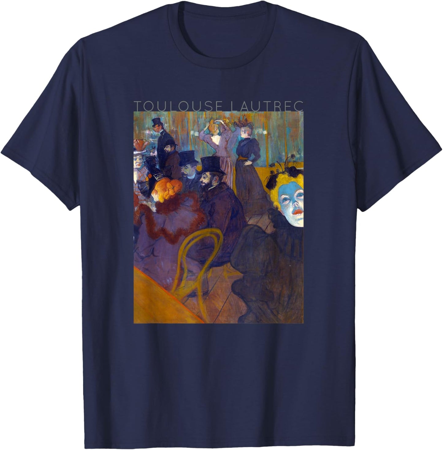 Toulouse Lautrec for Artists T-Shirt - T-Shirt | Navy