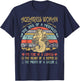 Aquarius Woman The Soul Of A Mermaid Vintage Birthday T-Shirt - T-Shirt | Navy