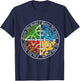 Viking Tree, Earth My Body Water My Blood, Air My Breath T-Shirt - T-Shirt | Navy