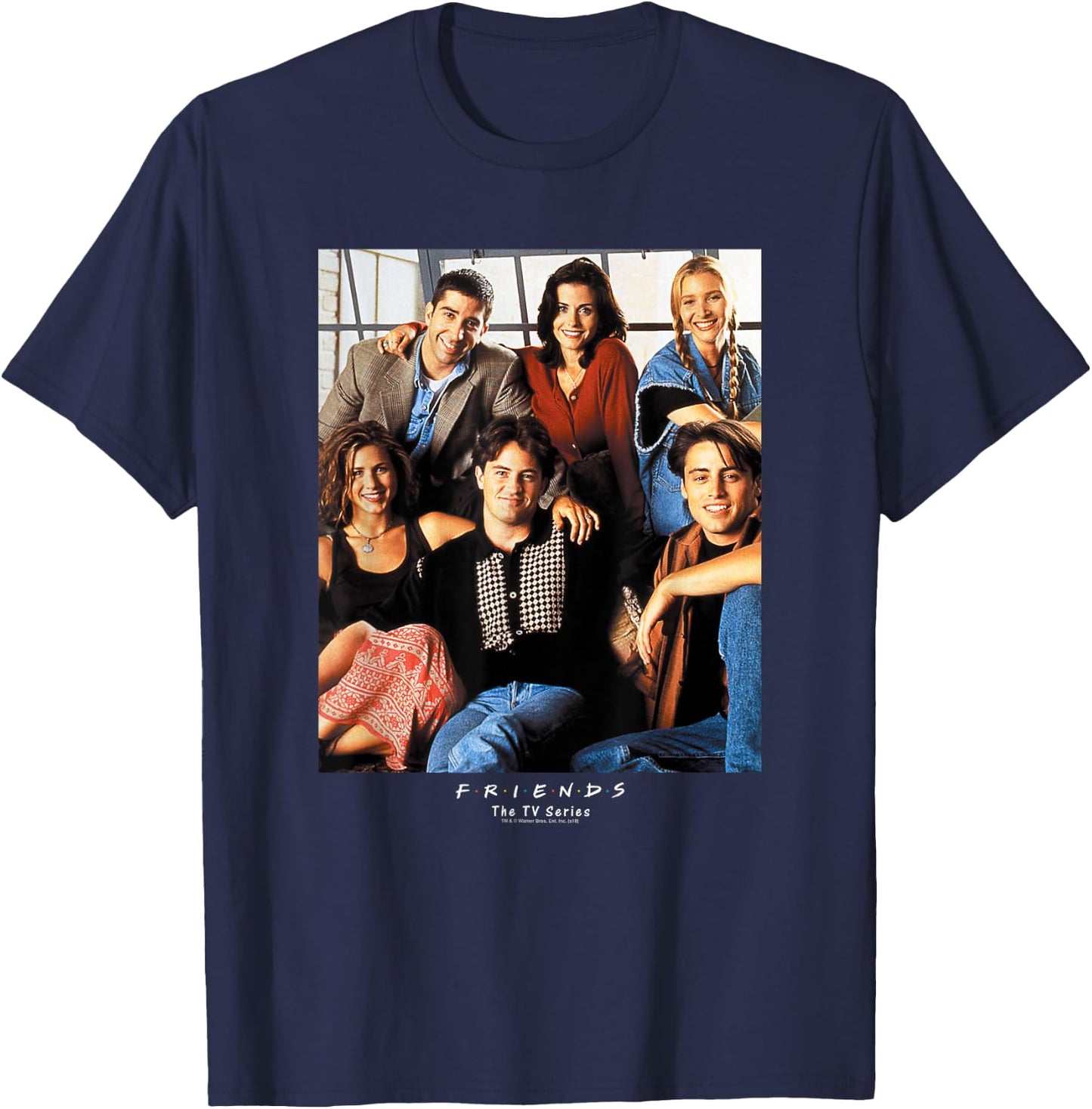 Friends Early Years Cast T-Shirt - T-Shirt | Navy