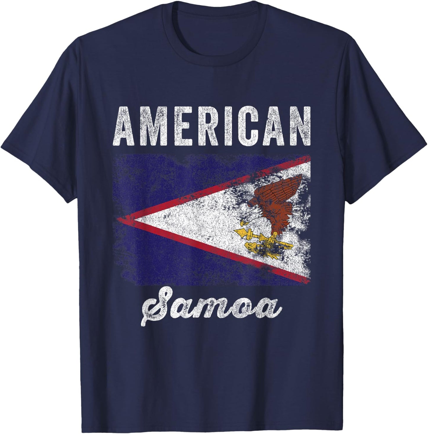 American samoa Flag - Men Women Kids - American samoan Flag T-Shirt - T-Shirt | Navy