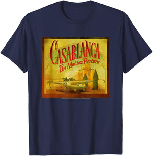 Casablanca Through The Window T-Shirt - T-Shirt | Navy