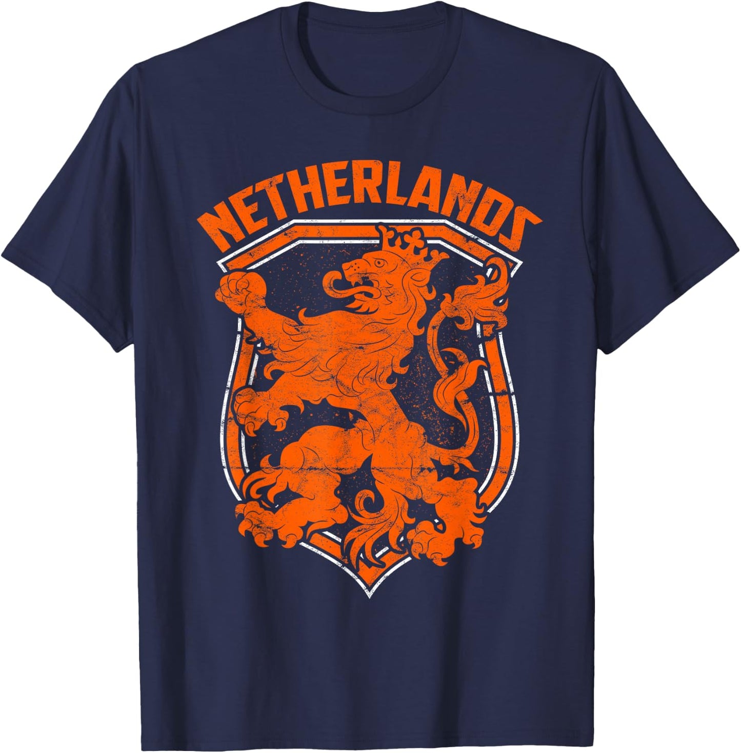 The Netherlands Holland-Hollands Amsterdams T-Shirt - T-Shirt | Navy