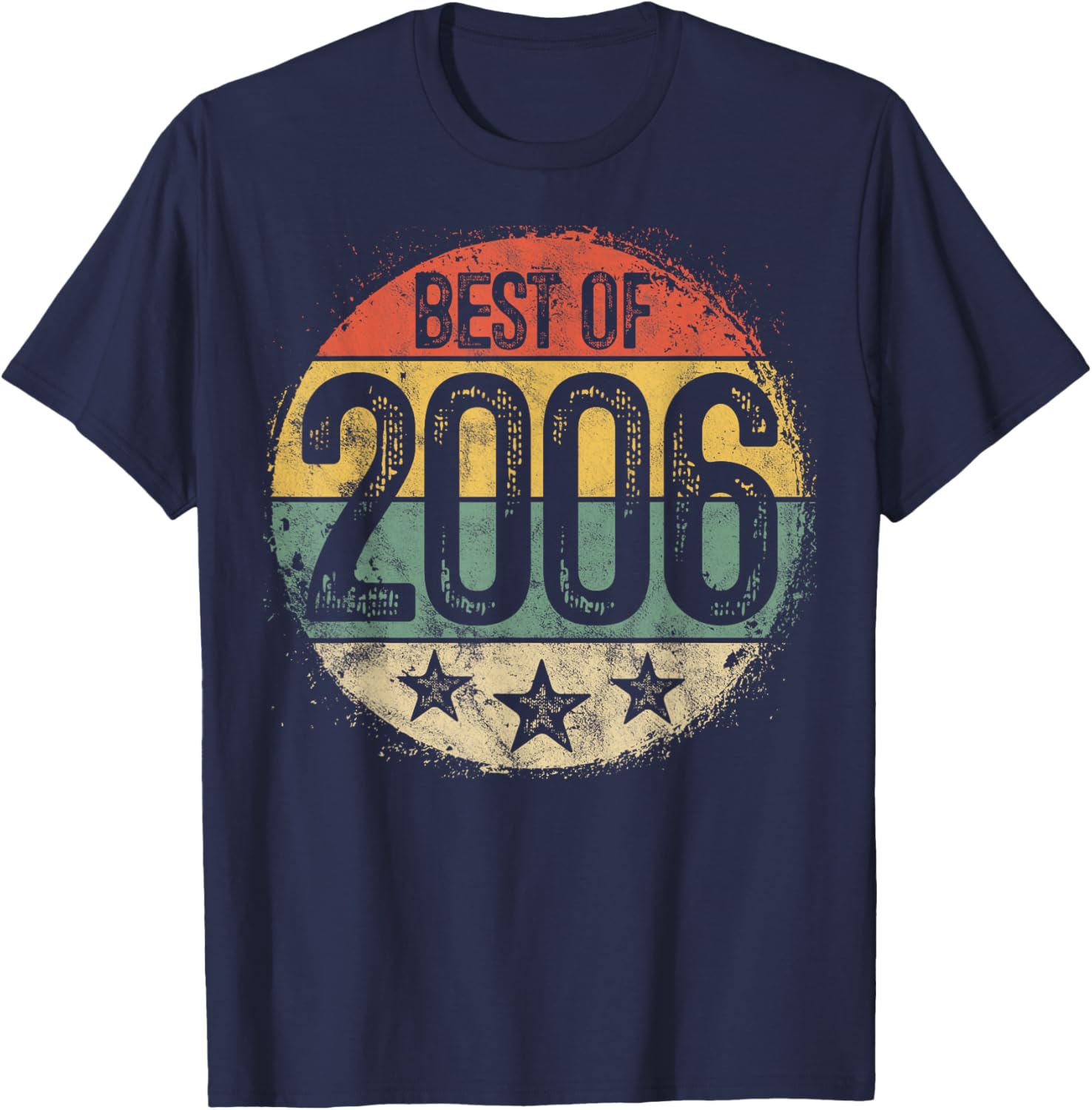 Best Of 2006 19th Birthday Gifts Women 19 Year Old T-Shirt - T-Shirt | Navy