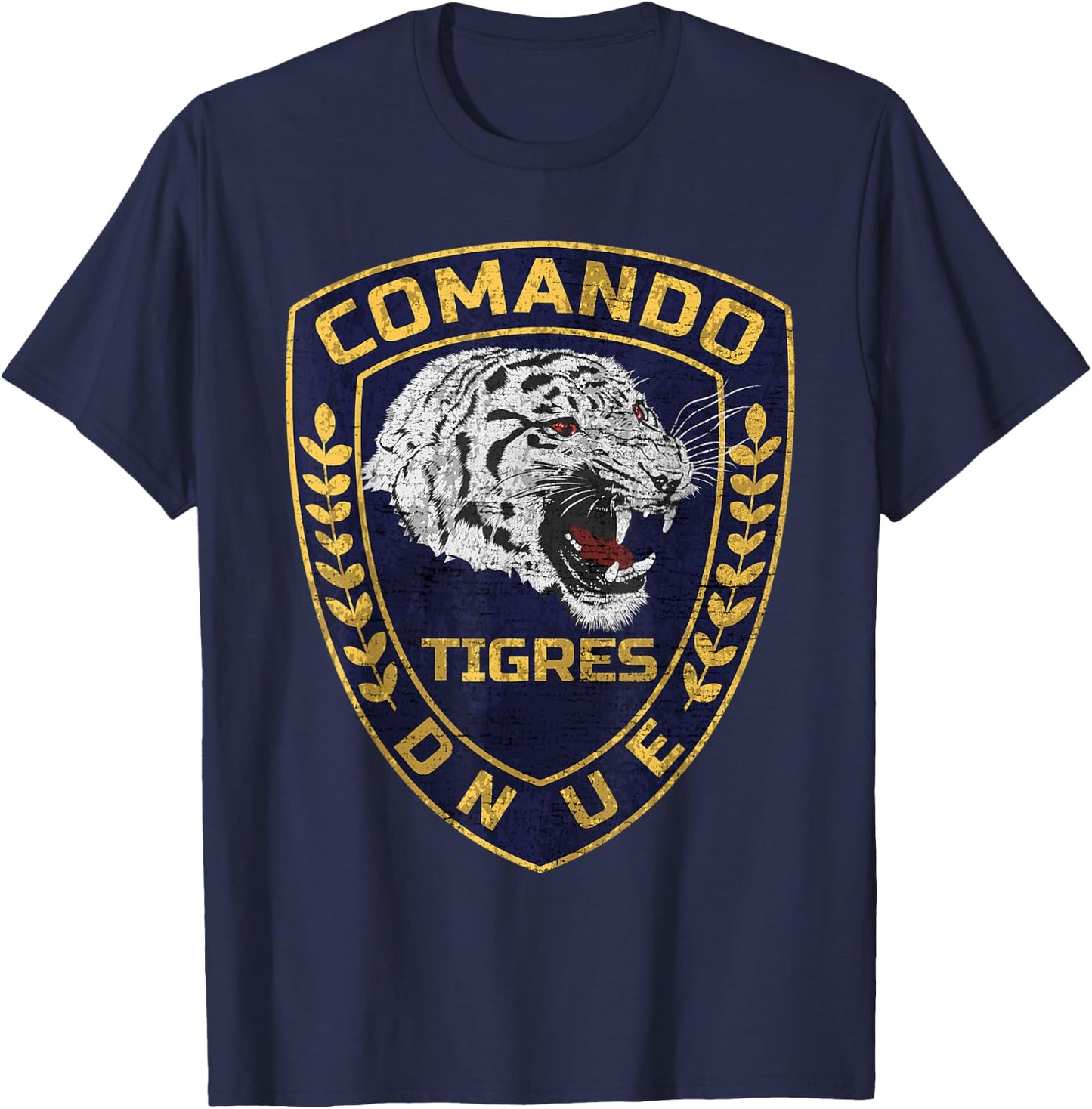 TIGRES Honduran Police Special Force Honduras Army SWAT T-Shirt - T-Shirt | Navy