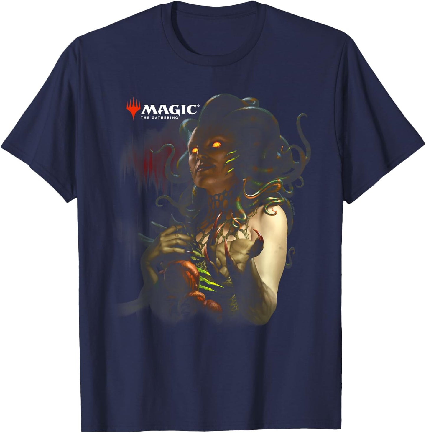 Magic: The Gathering Queen of the Golgari Swarm T-Shirt - T-Shirt | Navy