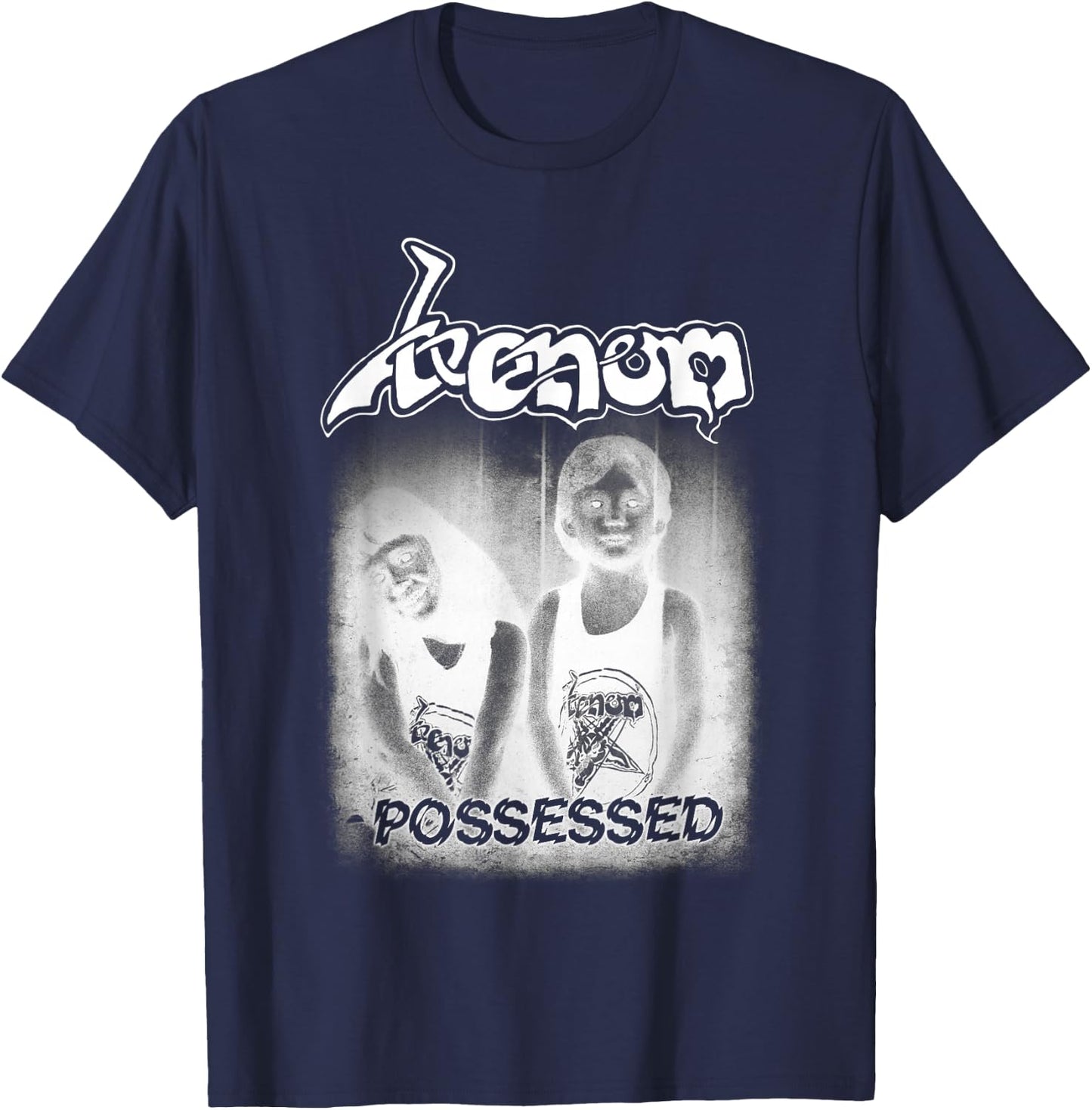 Venom - Official Merchandise - Possessed T-Shirt - T-Shirt | Navy