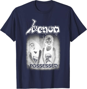 Venom - Official Merchandise - Possessed T-Shirt - T-Shirt | Navy