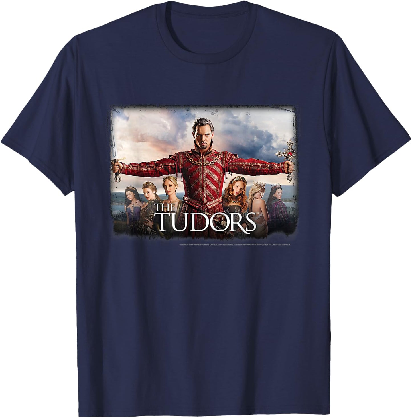 The Tudors The Final Seduction T-Shirt - T-Shirt | Navy