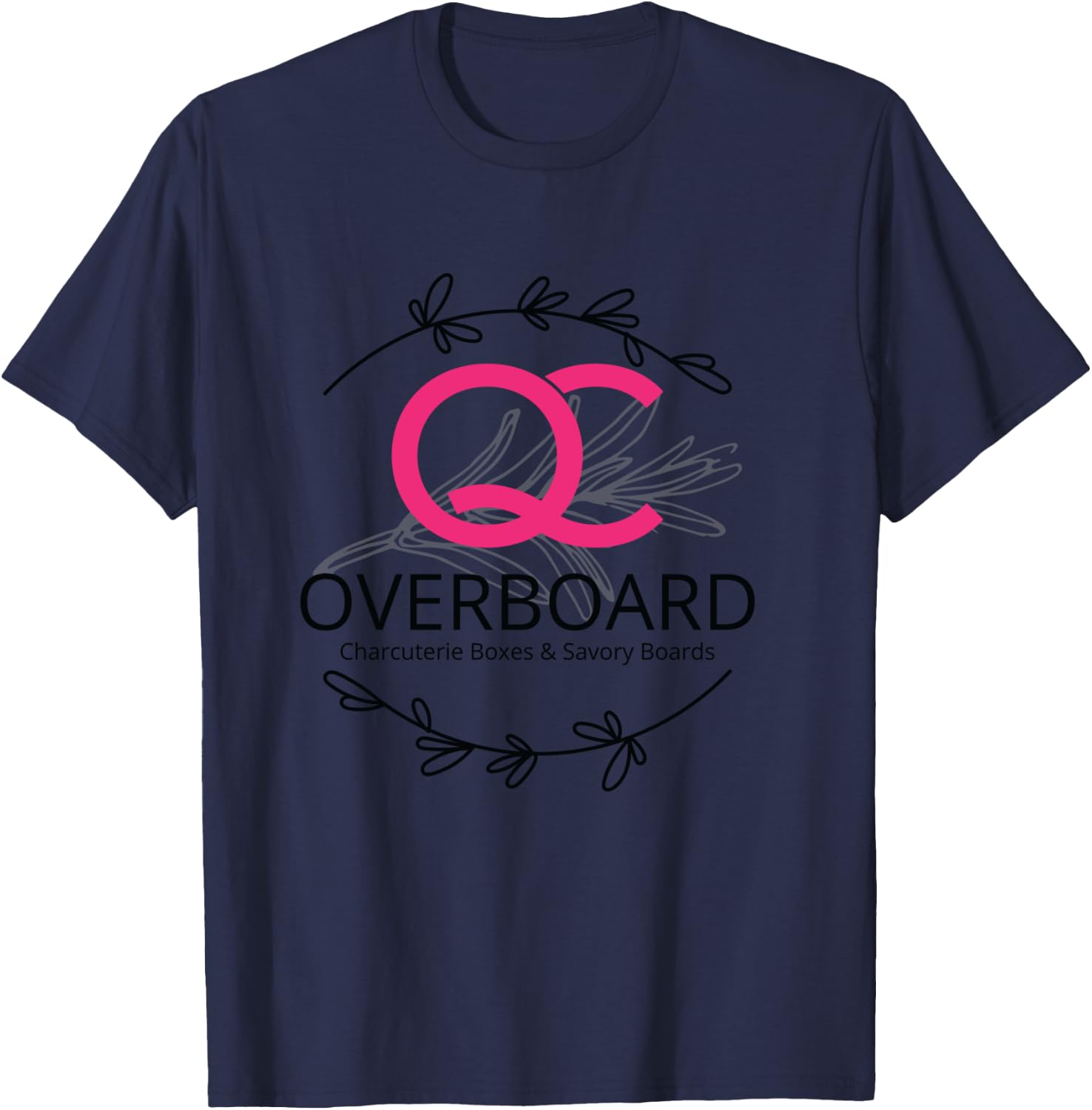 QC Overboard T-Shirt - T-Shirt | Navy