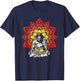Firefighter Yoga for a Calm Down Firefighter T-Shirt - T-Shirt | Navy