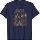 AC/DC - Highway to Hell , Black, Small, , Short Sleeve, Classic Fit, Polyester, Imported, AC/DC Fans, Classic Rock Music Lovers T-Shirt - T-Shirt | Navy