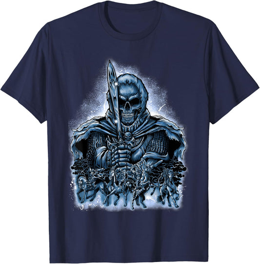 4 Horsemen Of The Apocalypse Revelation 6:1-8 Jesus Gift T-Shirt - T-Shirt | Navy
