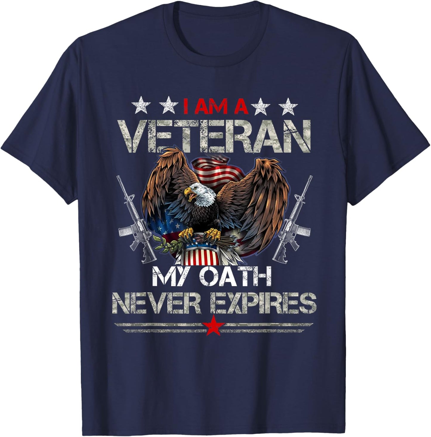 U.S.Army Veteran for Veteran Day Gift T-Shirt - T-Shirt | Navy