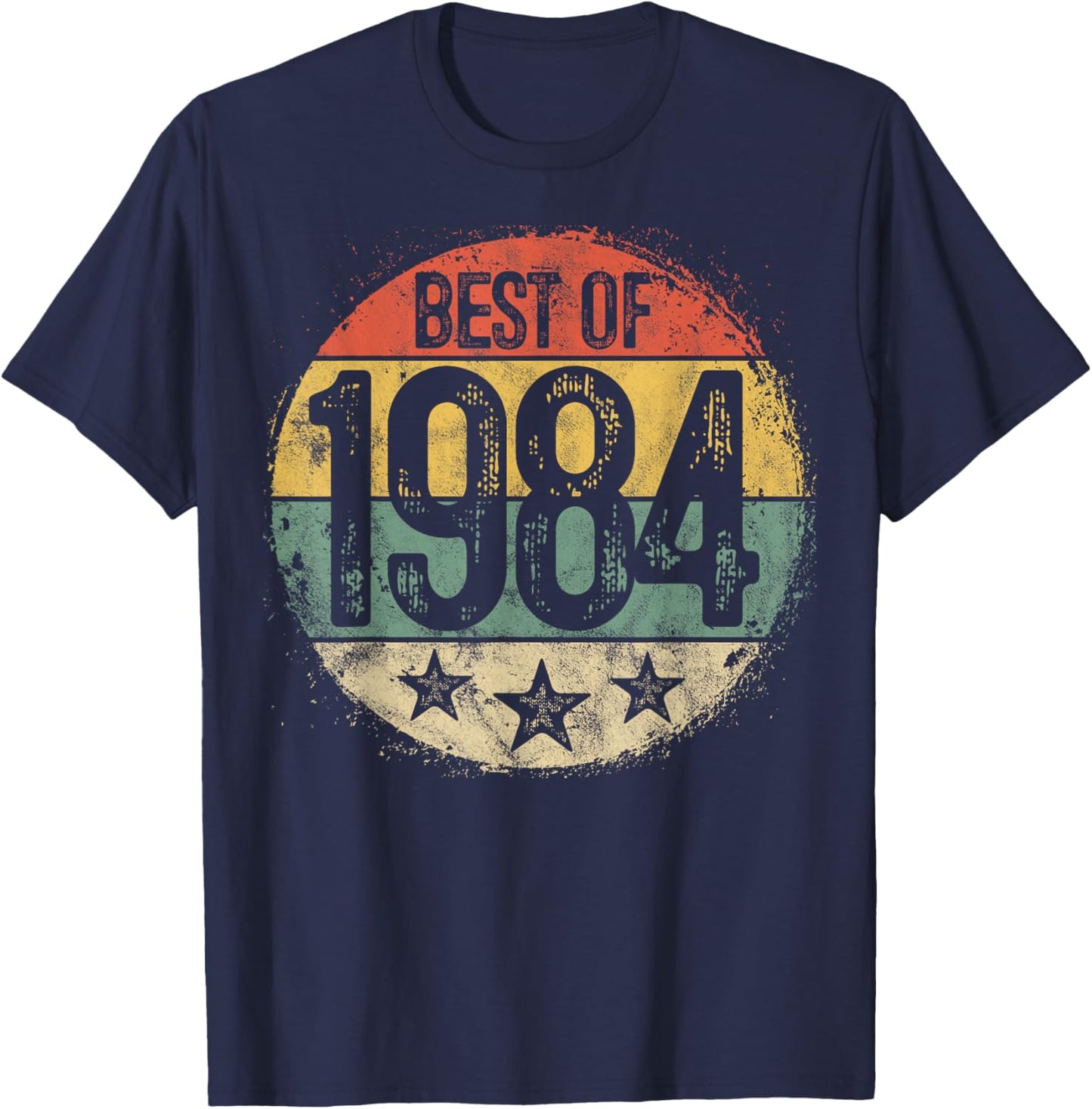 Best Of 1984 41st Birthday Gifts Women 41 Year Old T-Shirt - T-Shirt | Navy