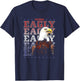 Peacemaker Eagly Text Stack T-Shirt - T-Shirt | Navy