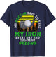 My Doctor Says To Take My Iron Everyday And Live On Greens T-Shirt - T-Shirt | Navy