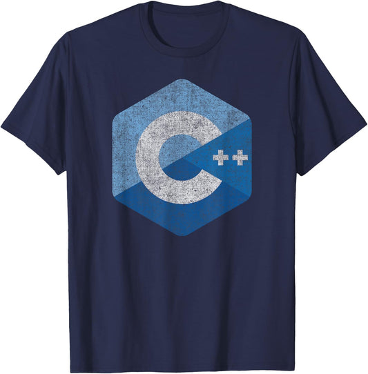 C++ Programming Language for Software Programmers Developers T-Shirt - T-Shirt | Navy