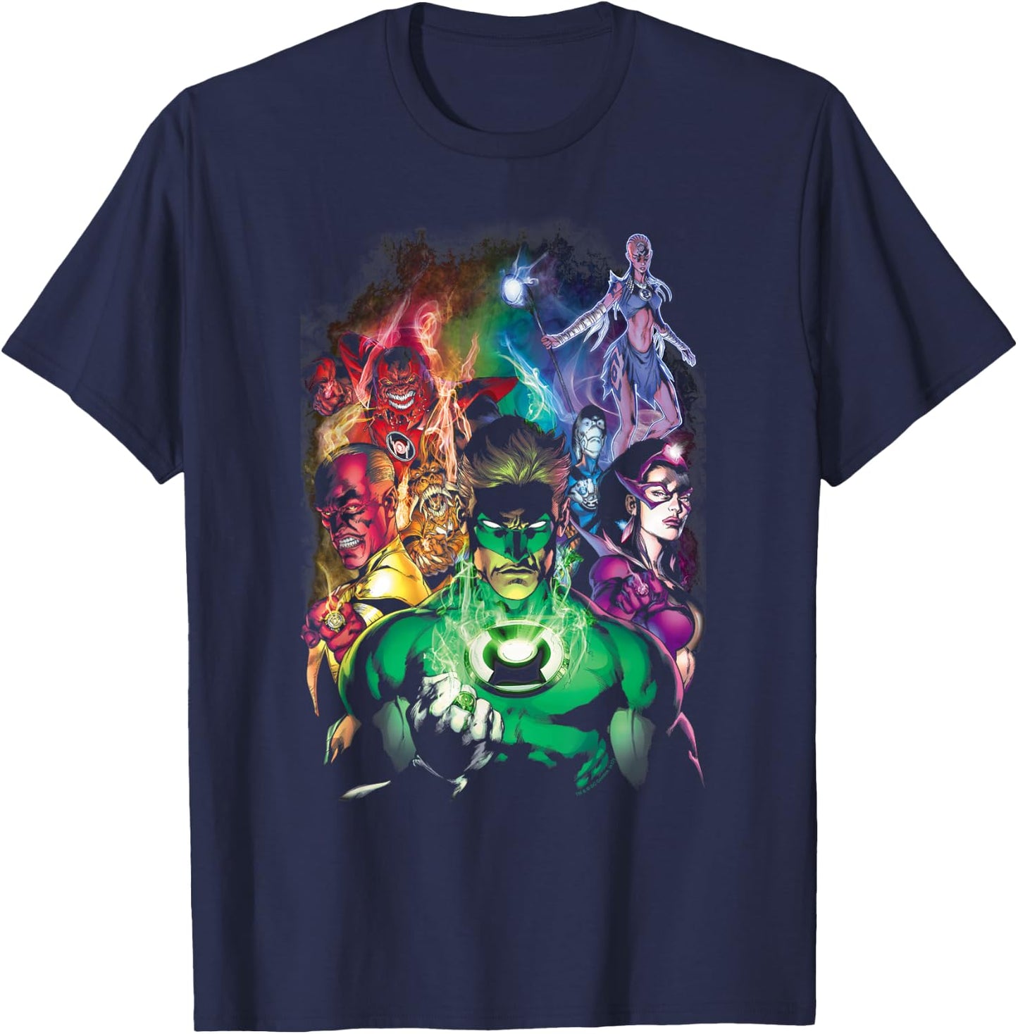 Green Lantern The New Guardians Small T-Shirt - T-Shirt | Navy