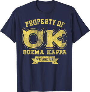 Disney Pixar Monsters University Property Of OK Logo T-Shirt - T-Shirt | Navy