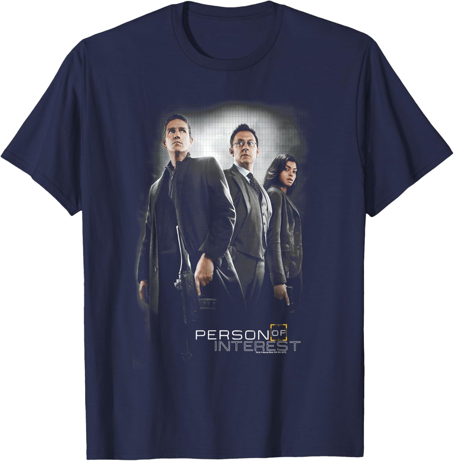 Person of Interest Cast T-Shirt - T-Shirt | Navy