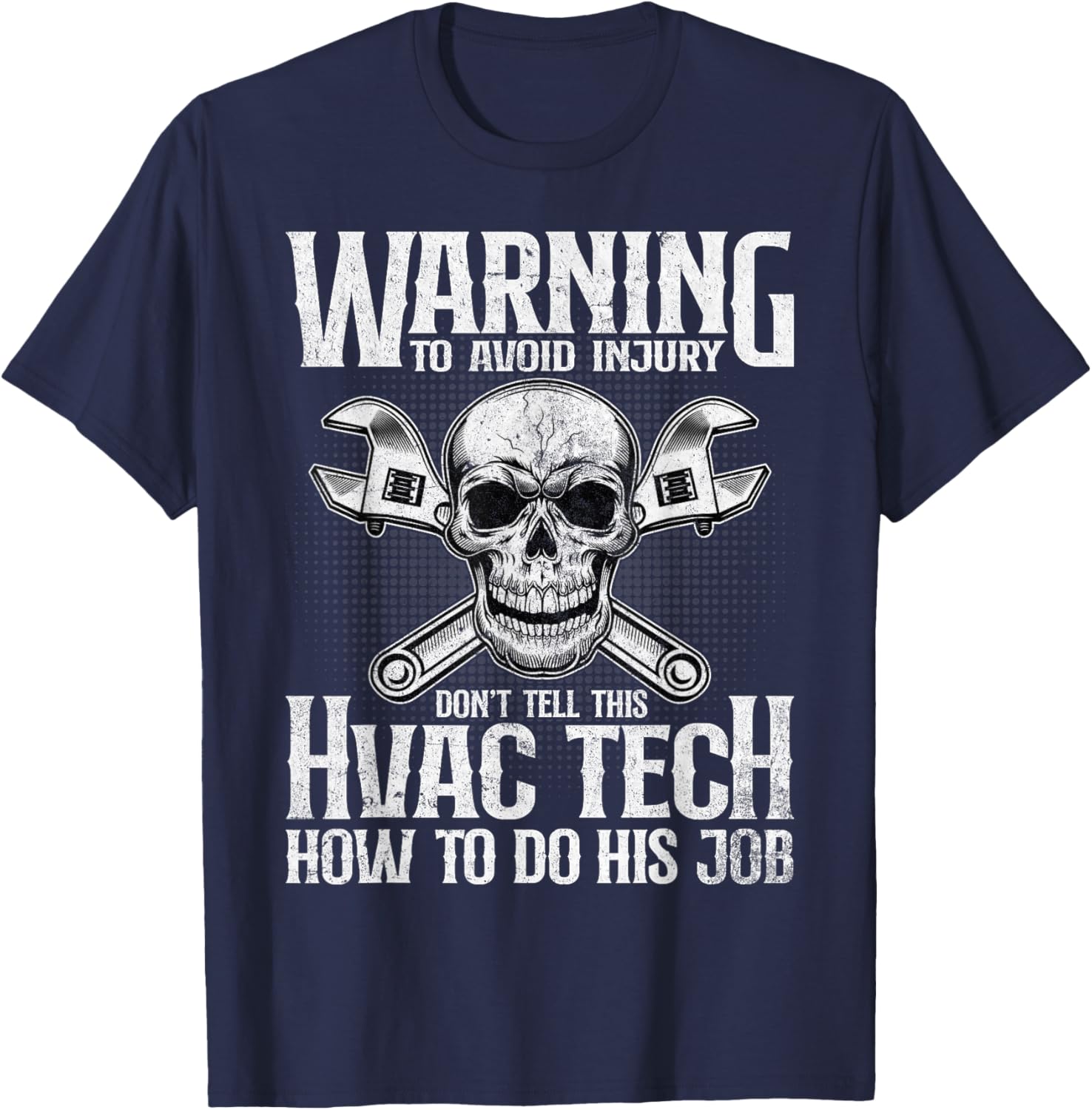 HVAC Technician Funny Cool Tech Novelty Gifts Men T-Shirt - T-Shirt | Navy