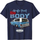 C10 Jimmy Squarebody Truck Suburban Blazer Silverado Slammed T-Shirt - T-Shirt | Navy