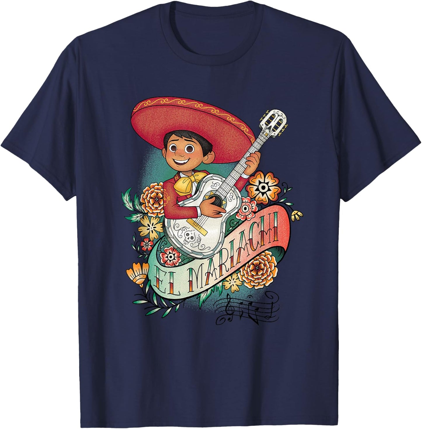 Disney and Pixar’s Coco Miguel El Mariachi T-Shirt - T-Shirt | Navy