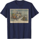 General Washington Crossing the Delaware River T-Shirt - T-Shirt | Navy