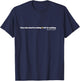 A. Hamilton Quote Shirt History USA Women Men Gift T-Shirt - T-Shirt | Navy
