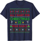 Funny All I Want For Christmas is Ugly Irish Dance Christmas T-Shirt - T-Shirt | Navy