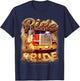 Trucker Lorry 18 Wheeler Highway Truck Driver CDL Trailer T-Shirt - T-Shirt | Navy