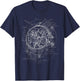Mechanical Watch Blueprint Horology Technical Art T-Shirt - T-Shirt | Navy