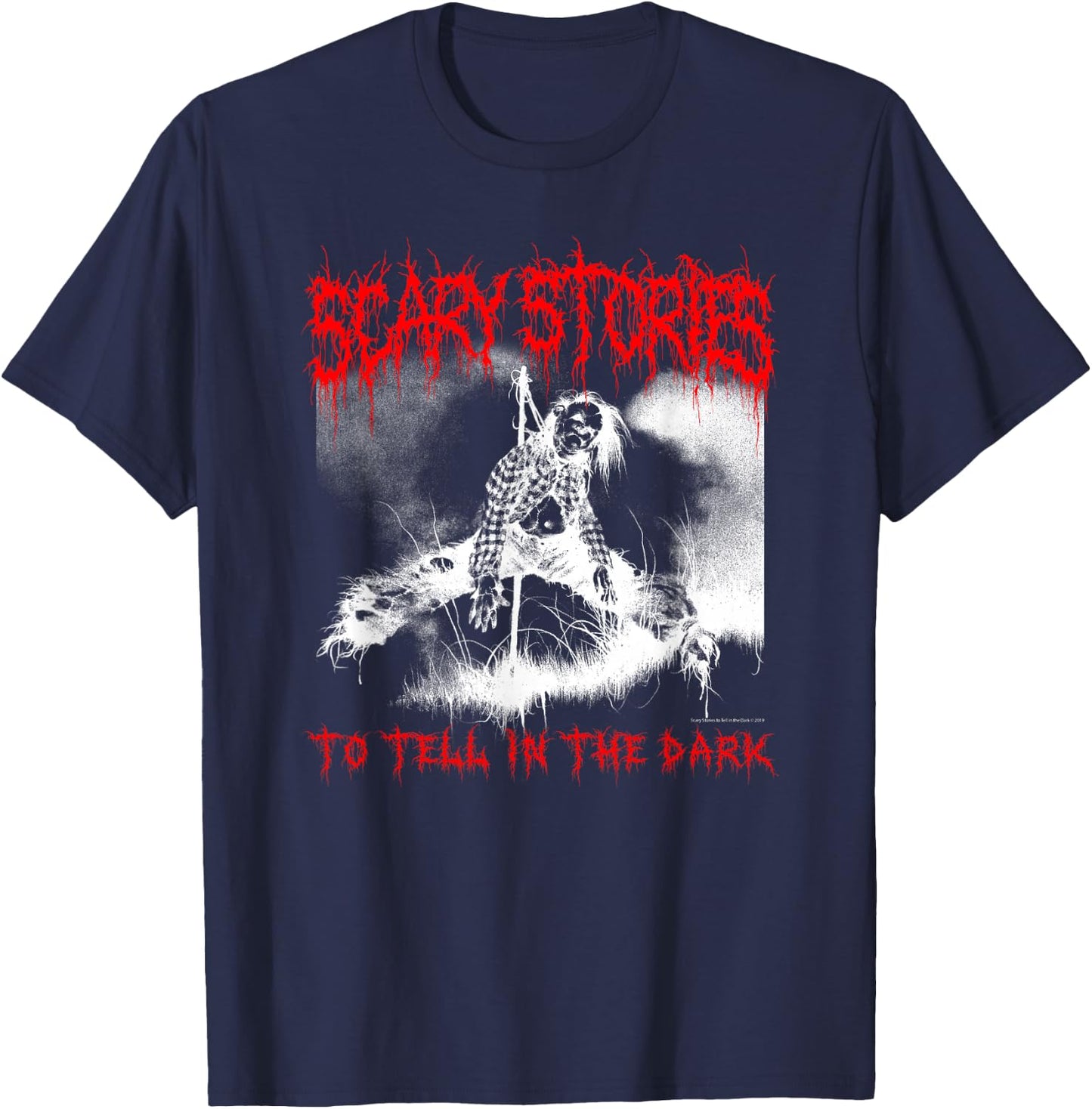 Scary Stories to Tell in the Dark Metal Harold T-Shirt - T-Shirt | Navy