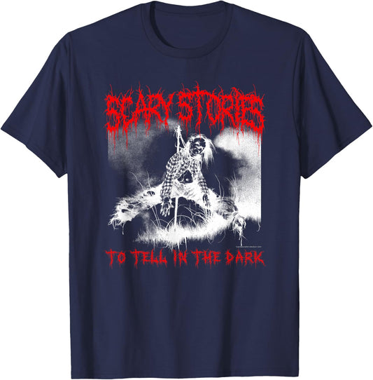 Scary Stories to Tell in the Dark Metal Harold T-Shirt - T-Shirt | Navy