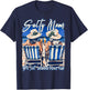 Salty Moms Beach Club Girls Just Wanna Have Sun Summer Funny T-Shirt - T-Shirt | Navy