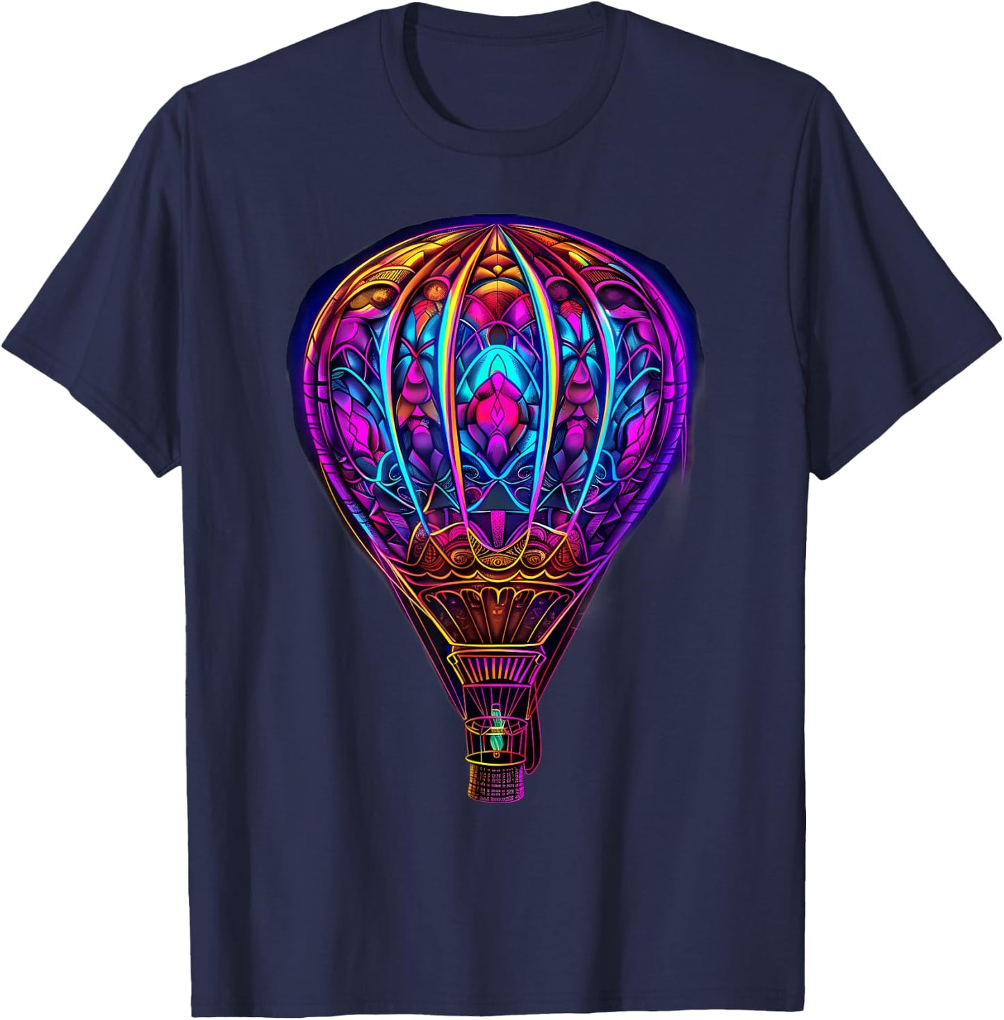 Hot Air Balloon Ride Festival Hot Air Ballooning T-Shirt - T-Shirt | Navy