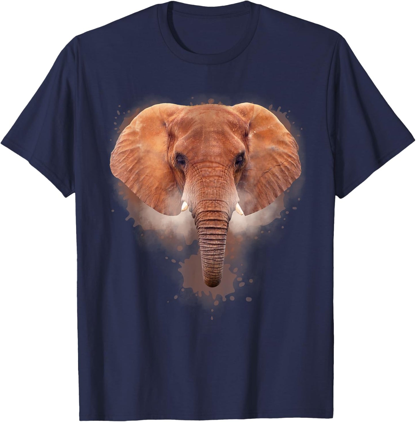Elephant illustration T-Shirt - T-Shirt | Navy