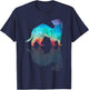 Colorful Pet Owner Animal Lover Rodent Ferret T-Shirt - T-Shirt | Navy
