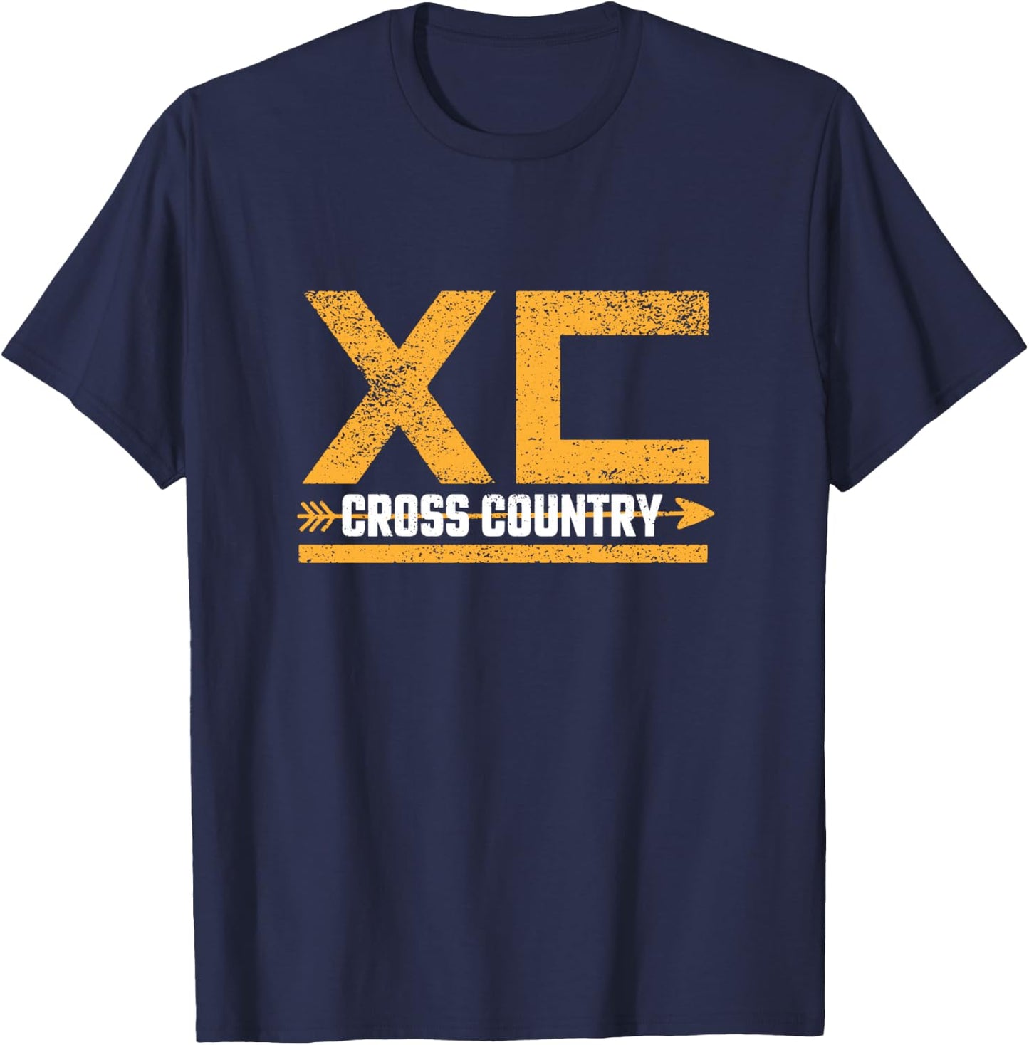 Cross Country Running T-Shirt - T-Shirt | Navy